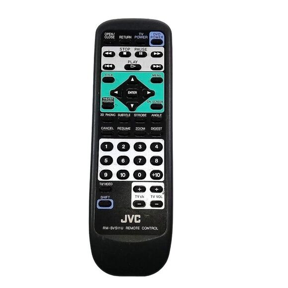 JVC RM-SV511U Remote Control Tested Works Genuine OEM - Picture 1 of 3